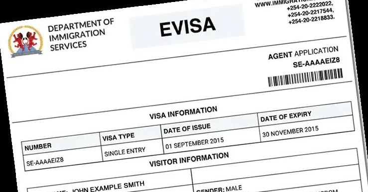 Kenya eVisa Replace Other Visas from January 2021